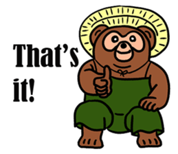 Happy Raccoon sticker #6344094