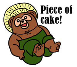 Happy Raccoon sticker #6344095