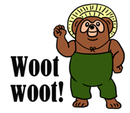 Happy Raccoon sticker #6344100