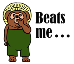 Happy Raccoon sticker #6344102