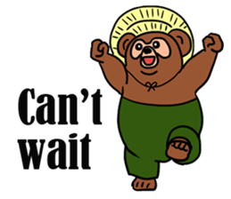 Happy Raccoon sticker #6344105