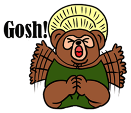 Happy Raccoon sticker #6344111