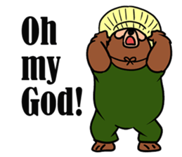 Happy Raccoon sticker #6344115