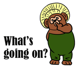 Happy Raccoon sticker #6344120