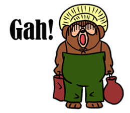 Happy Raccoon sticker #6344121