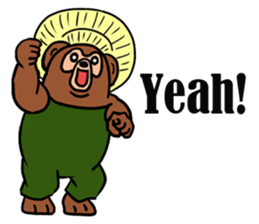 Happy Raccoon sticker #6344124