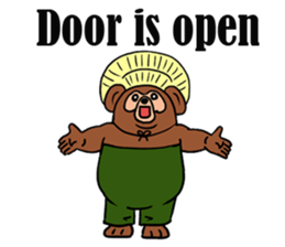 Happy Raccoon sticker #6344126