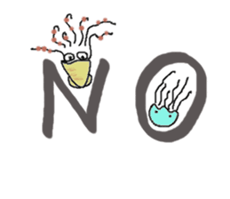 Ika chan. Tako chan. kurage chan. sticker #6344409