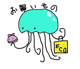 Ika chan. Tako chan. kurage chan. sticker #6344427