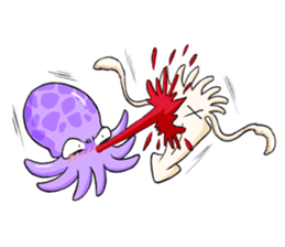 Octo & Squid sticker #6344493