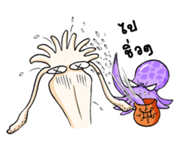 Octo & Squid sticker #6344497
