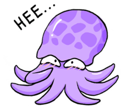 Octo & Squid sticker #6344498