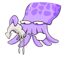 Octo & Squid sticker #6344503