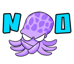 Octo & Squid sticker #6344508