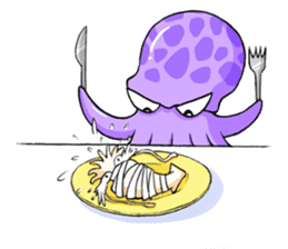 Octo & Squid sticker #6344516
