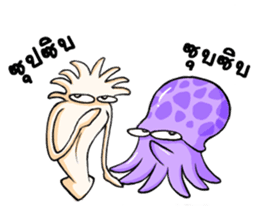 Octo & Squid sticker #6344518