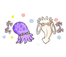 Octo & Squid sticker #6344523