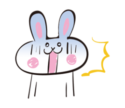 White rabbit of Fukuoka Southern sticker #6344634