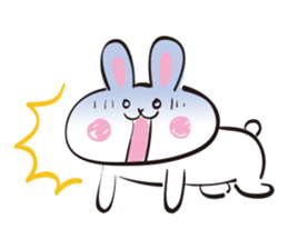 White rabbit of Fukuoka Southern sticker #6344635