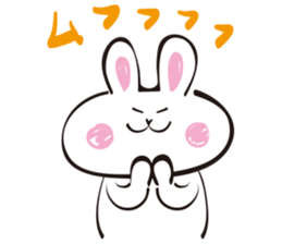 White rabbit of Fukuoka Southern sticker #6344642