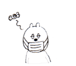 Daily lives of bear sticker #6344654