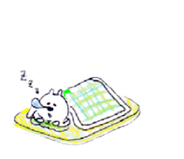 Daily lives of bear sticker #6344655