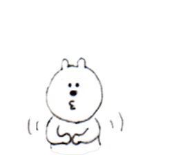 Daily lives of bear sticker #6344677