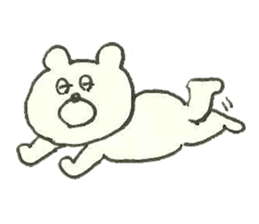 bear in daily life (made in Japan) sticker #6345491