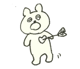 bear in daily life (made in Japan) sticker #6345493