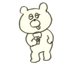 bear in daily life (made in Japan) sticker #6345499