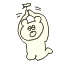 bear in daily life (made in Japan) sticker #6345501