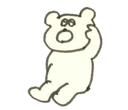 bear in daily life (made in Japan) sticker #6345502