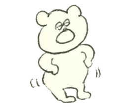 bear in daily life (made in Japan) sticker #6345503