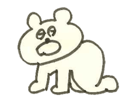 bear in daily life (made in Japan) sticker #6345506