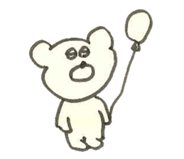 bear in daily life (made in Japan) sticker #6345507