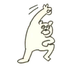 bear in daily life (made in Japan) sticker #6345508