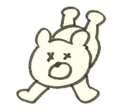 bear in daily life (made in Japan) sticker #6345512