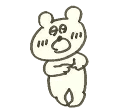 bear in daily life (made in Japan) sticker #6345515