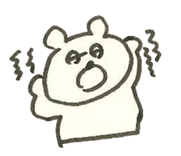 bear in daily life (made in Japan) sticker #6345519