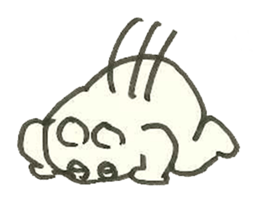 bear in daily life (made in Japan) sticker #6345523