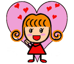 Girl of Carl Hair PART2 Renewal sticker #6345739