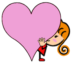 Girl of Carl Hair PART2 Renewal sticker #6345764