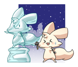 Peaceful day-to-day Moshomosho sticker #6345796