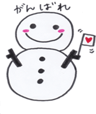 Daily snowman sticker #6345814