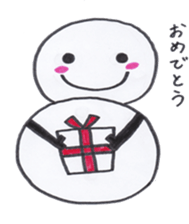 Daily snowman sticker #6345820