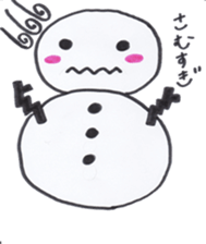 Daily snowman sticker #6345825