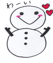 Daily snowman sticker #6345834