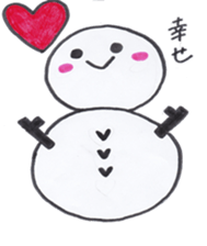 Daily snowman sticker #6345837