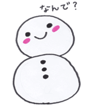 Daily snowman sticker #6345842