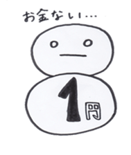 Daily snowman sticker #6345844